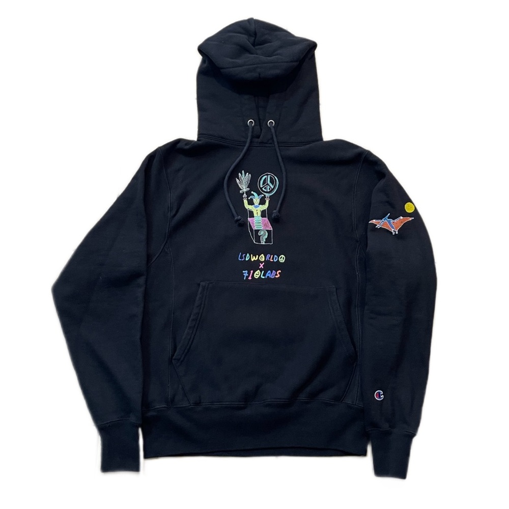 710 LABS x LSD WORLDPEACE Hoodie Rare - Small